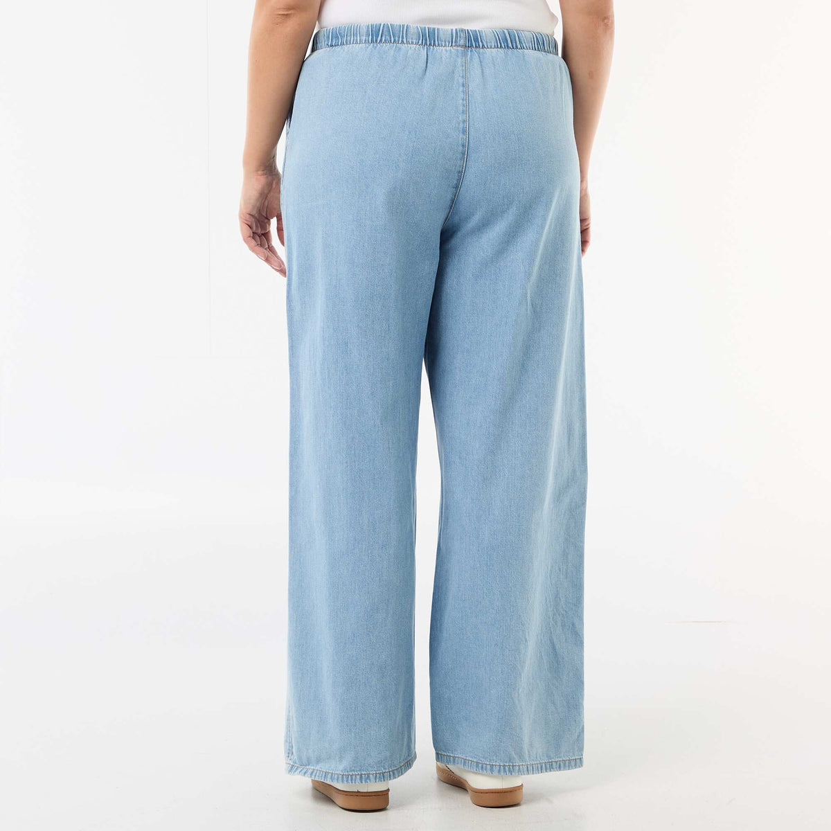 Pantalón ancho con 2 bolsillos AZUL