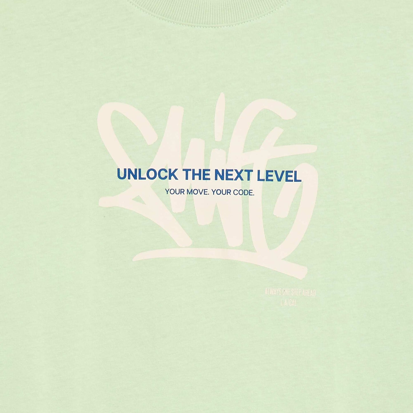 Camiseta oversize estampada VERDE