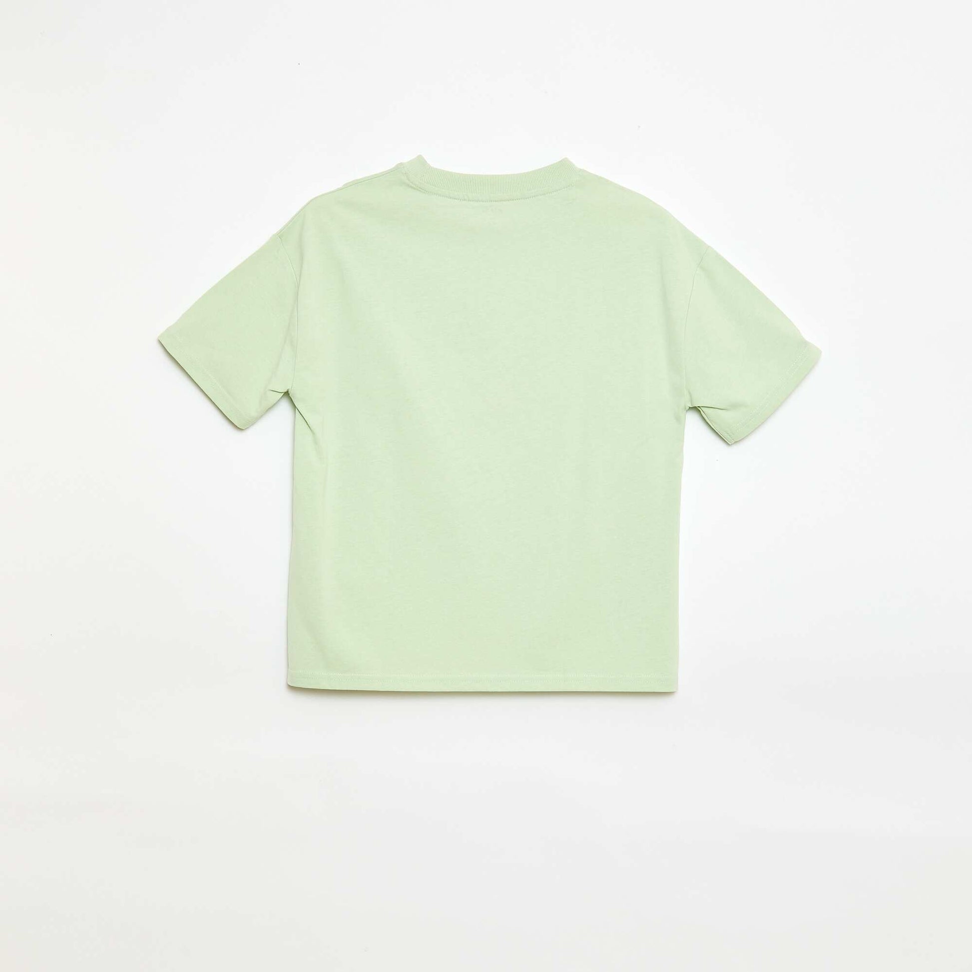 Camiseta oversize estampada VERDE