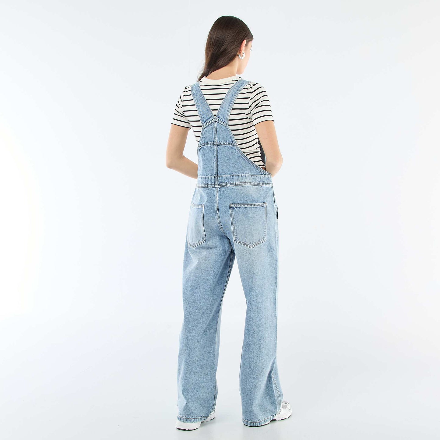 Mono jean recto AZUL