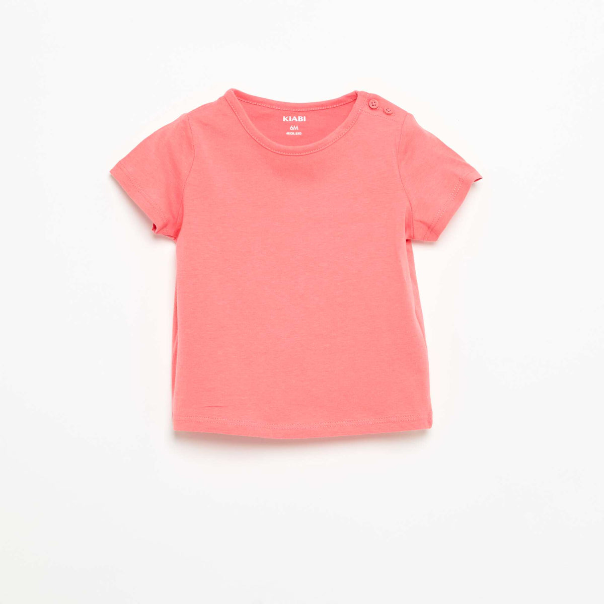 Pack de 4 camisetas lisas BLANCO