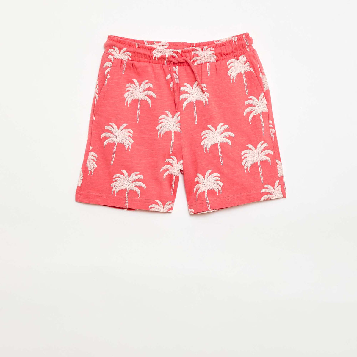 Bermuda con estampado ROJO