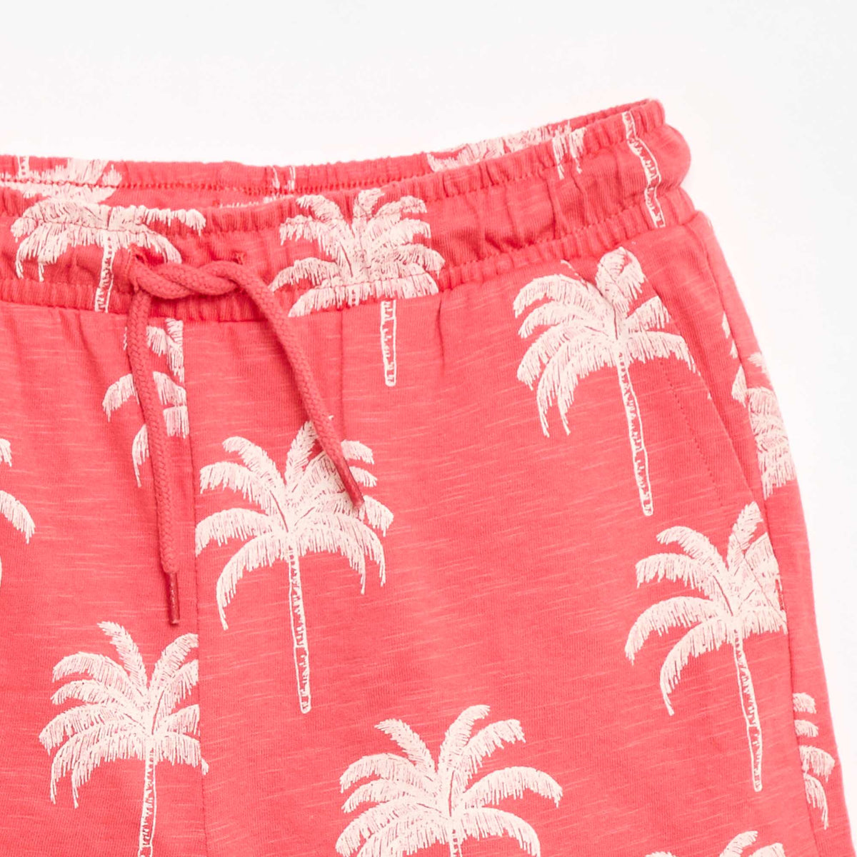 Bermuda con estampado ROJO