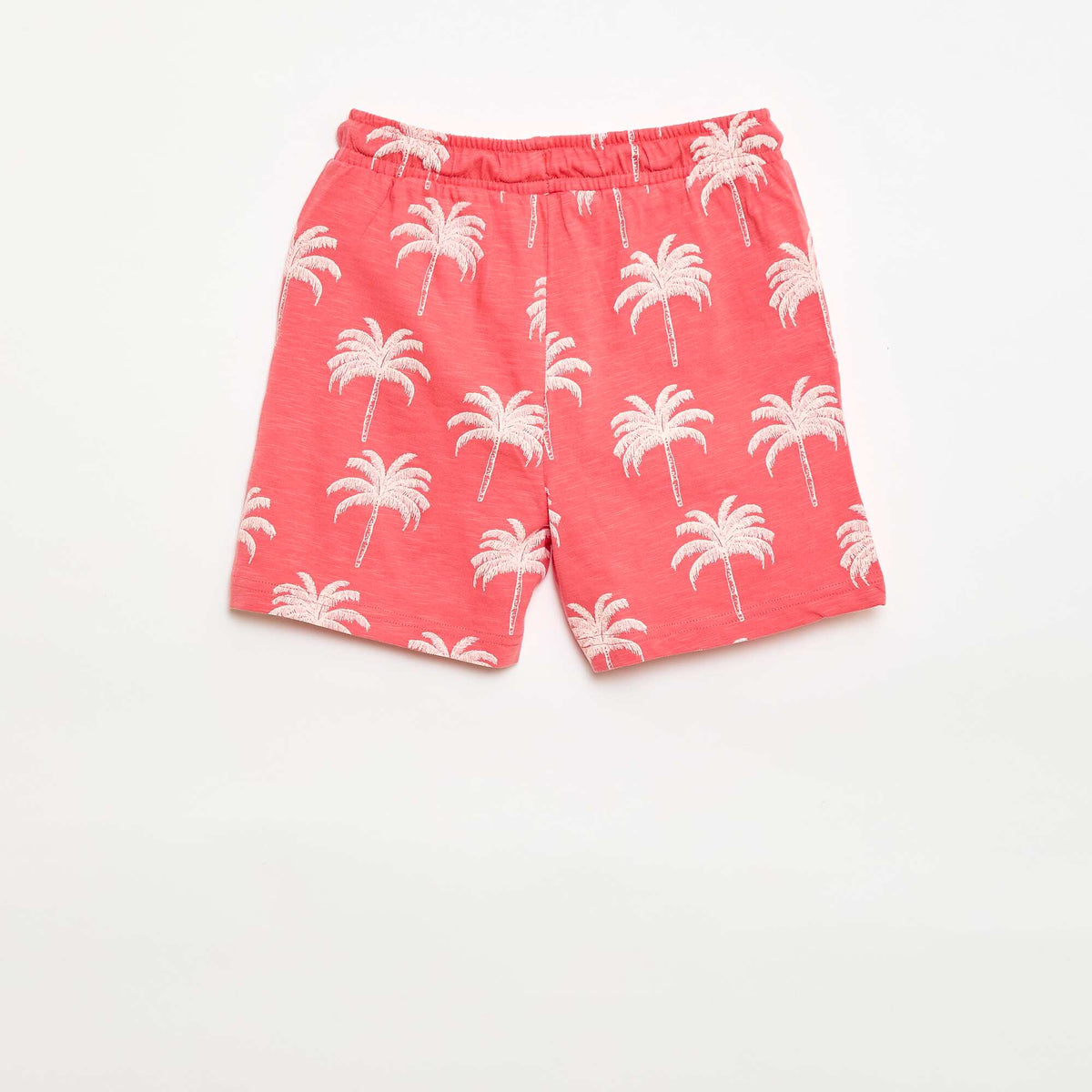 Bermuda con estampado ROJO