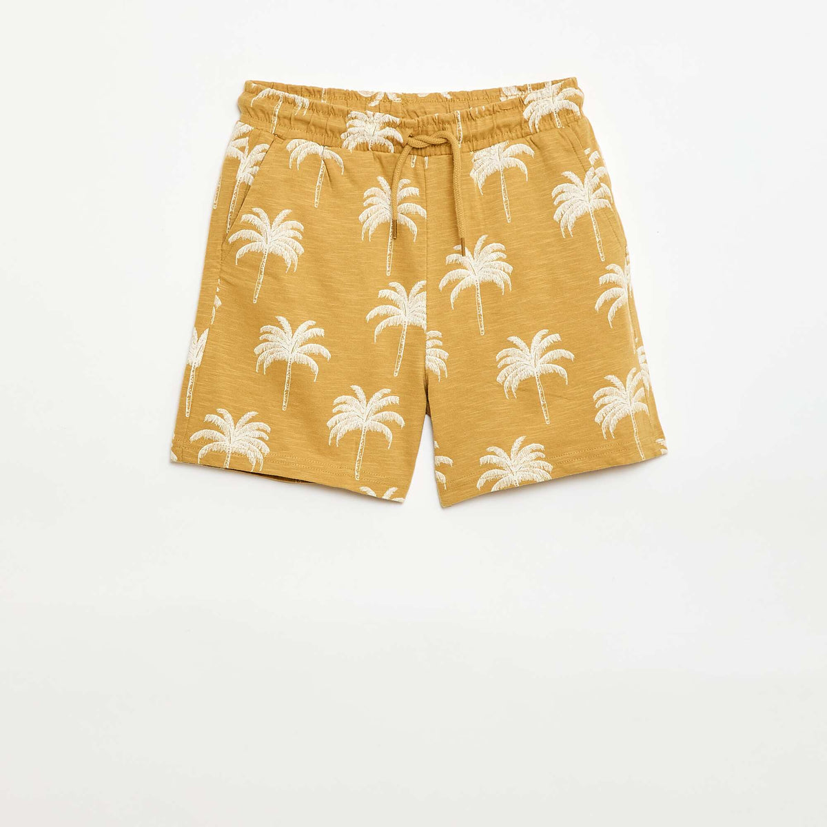 Bermuda con estampado AMARILLO