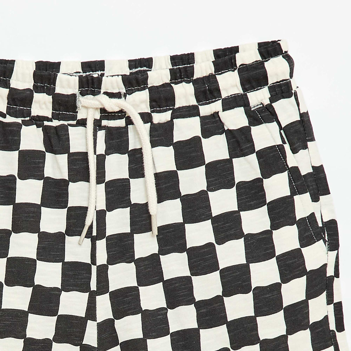 Bermuda con estampado BLANCO
