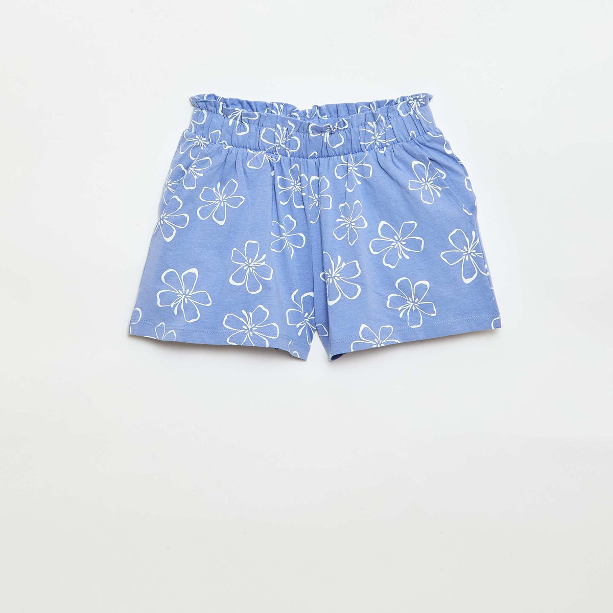 Pack de 2 pantalones cortos con cintura elástica AZUL