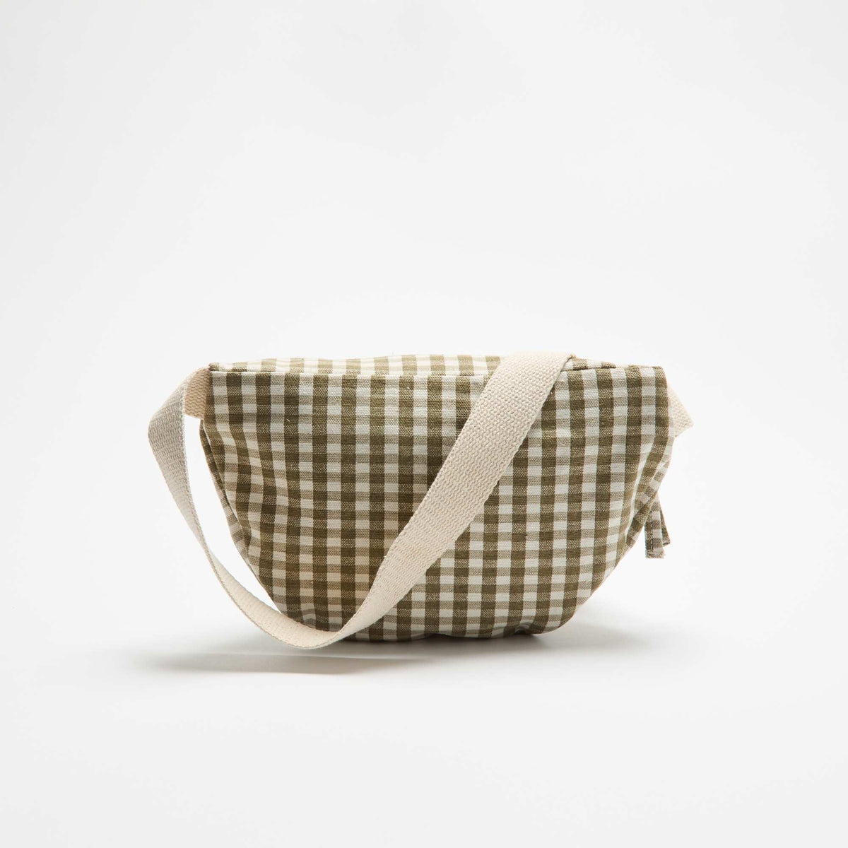 Riñonera de tela estampada VERDE