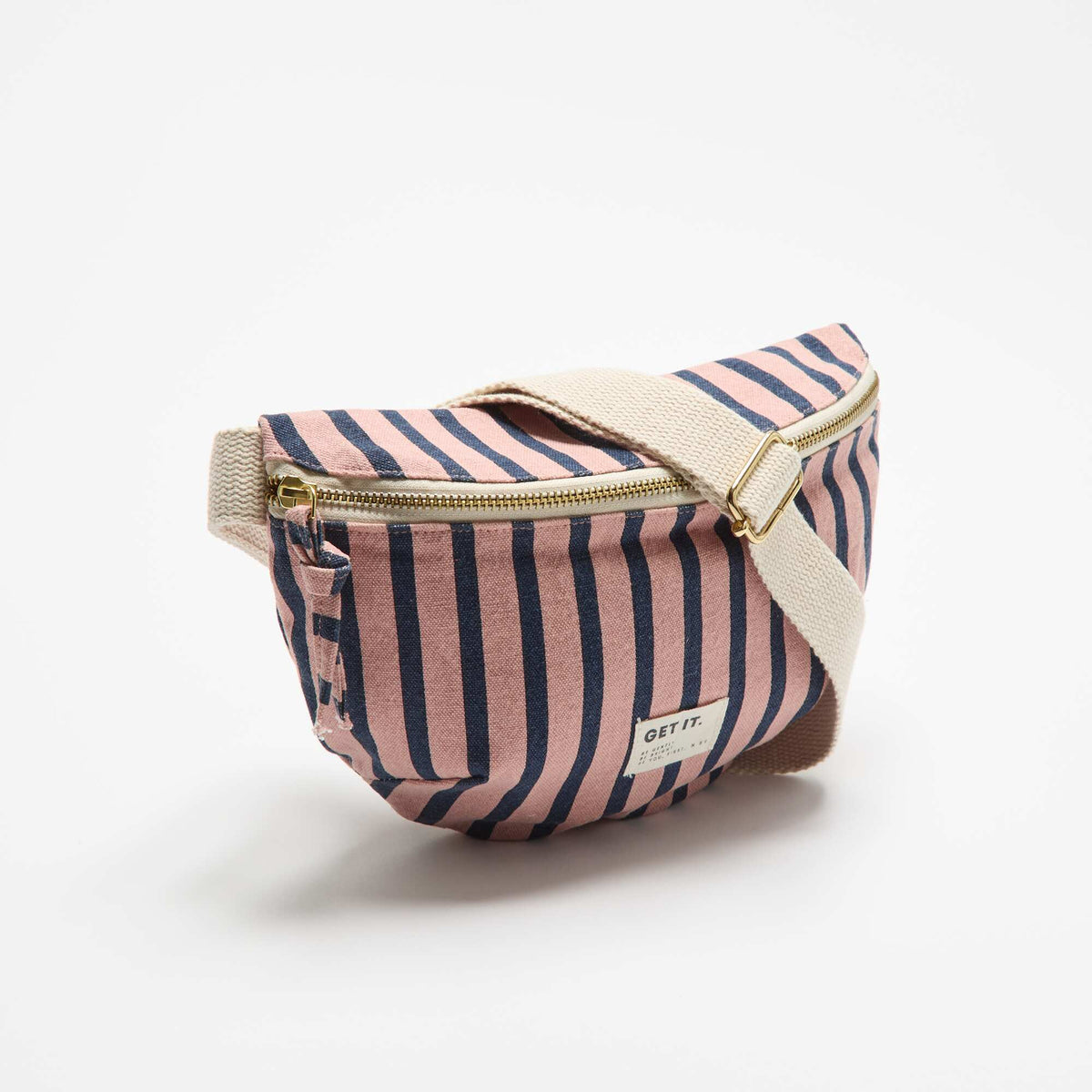 Riñonera de tela estampada ROSA