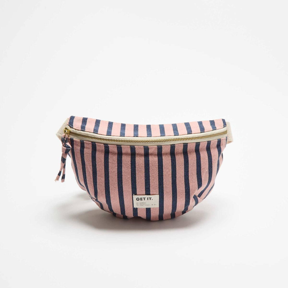 Riñonera de tela estampada ROSA