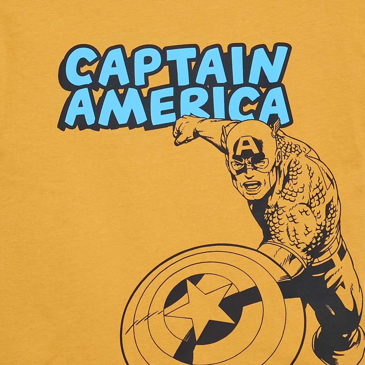 Camiseta 'Marvel' de manga corta AMARILLO