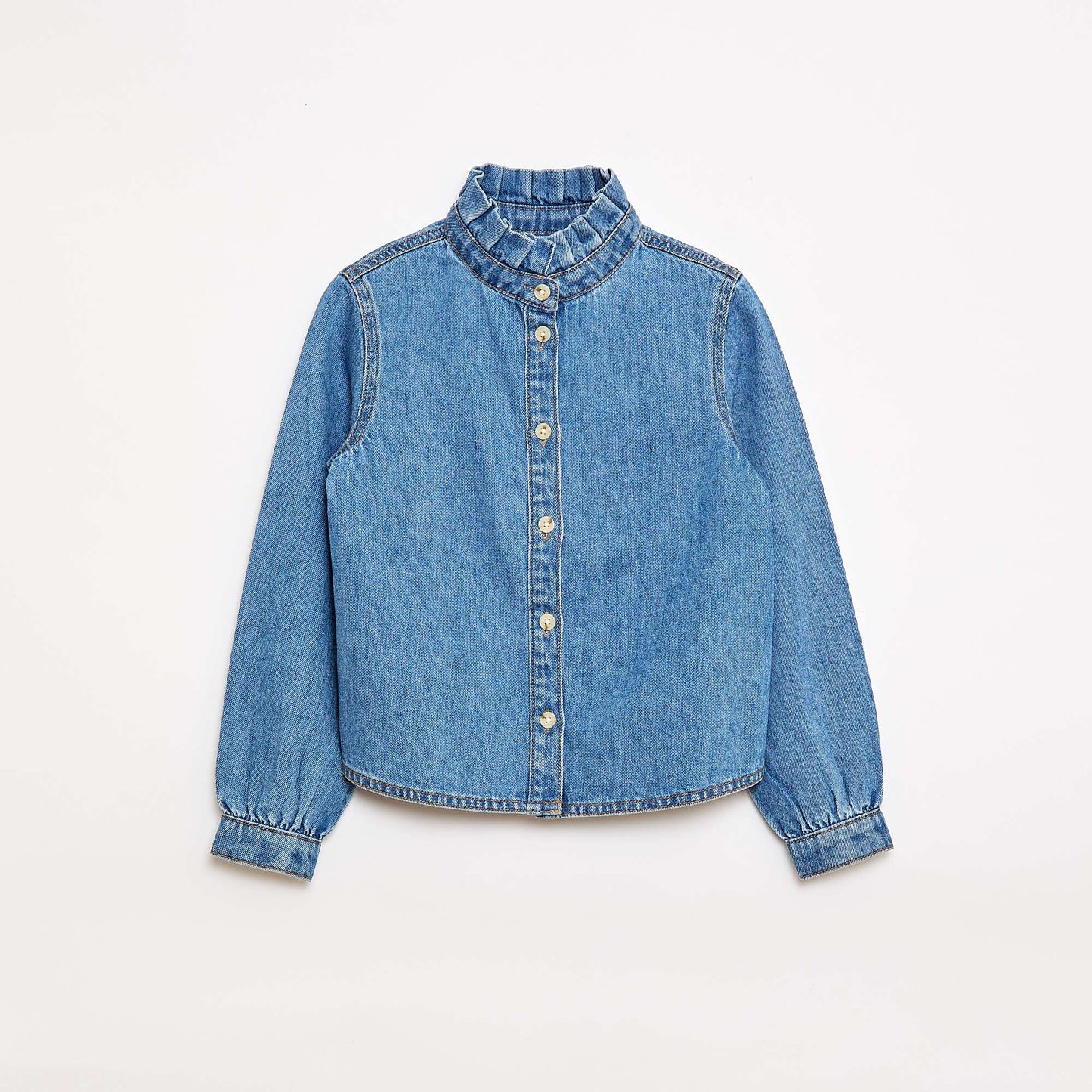 Blusa vaquera AZUL