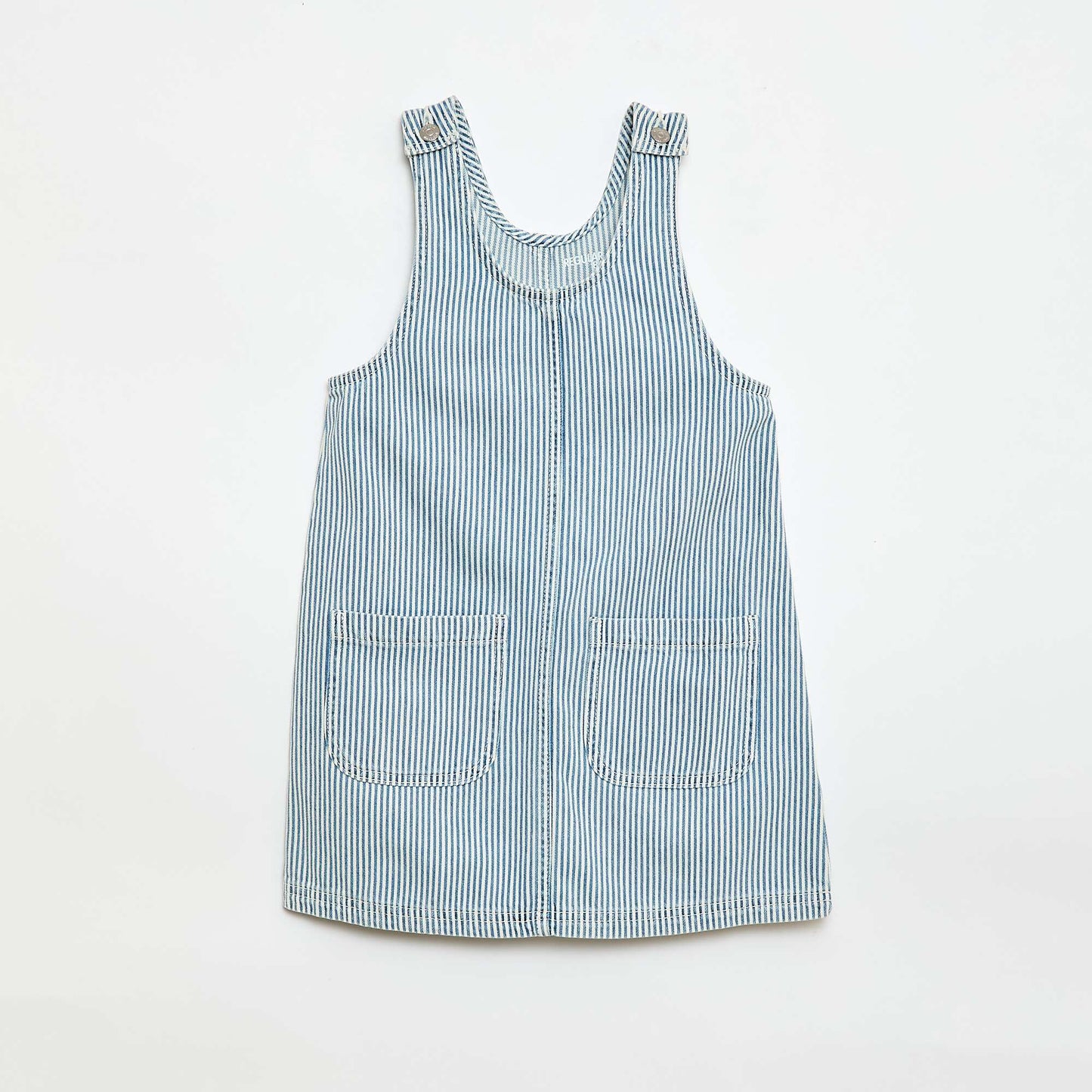 Vestido enterito corto jean AZUL