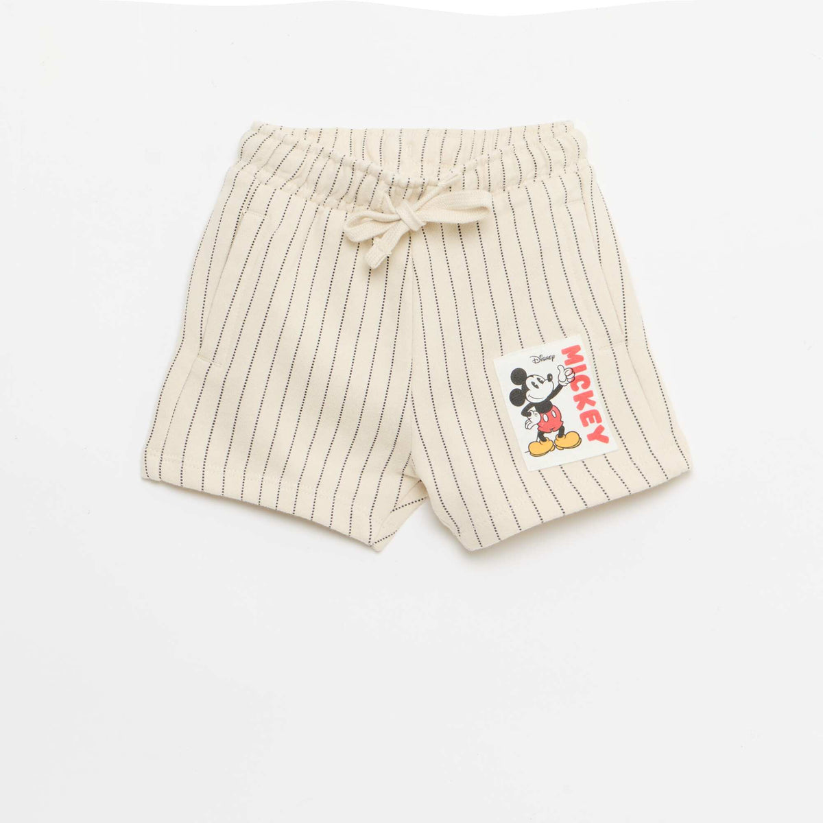 Pantalón corto de felpa francesa 'Disney' BEIGE