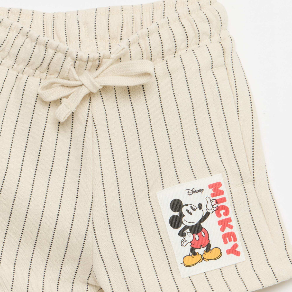 Pantalón corto de felpa francesa 'Disney' BEIGE