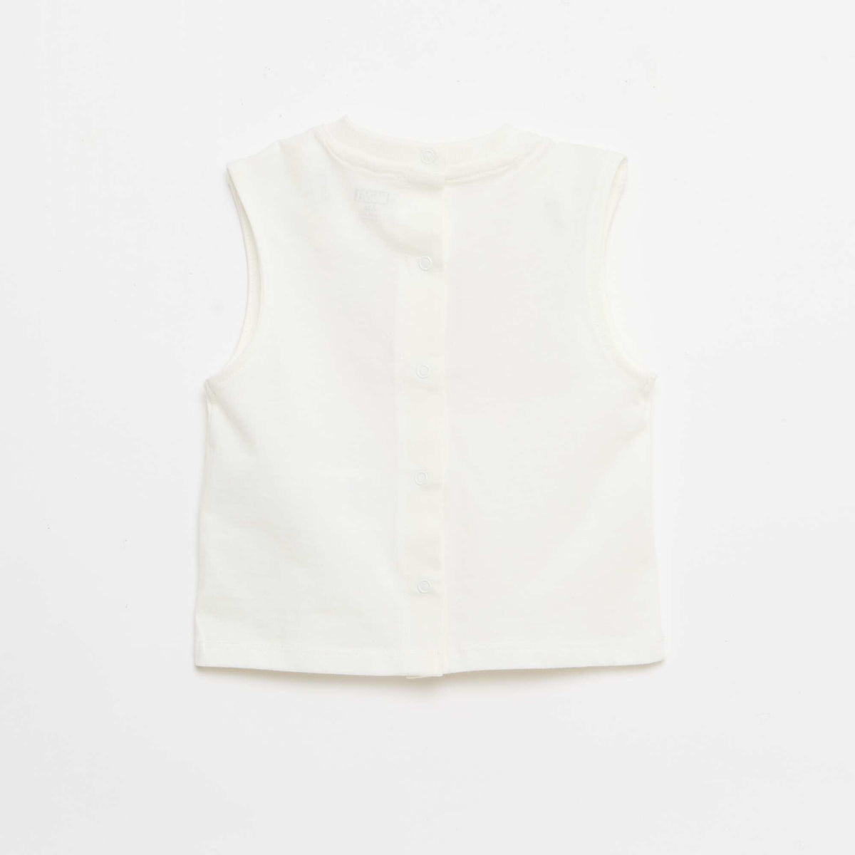 Conjunto de 2 piezas: camiseta sin mangas y pantalón corto 'Marvel' BLANCO