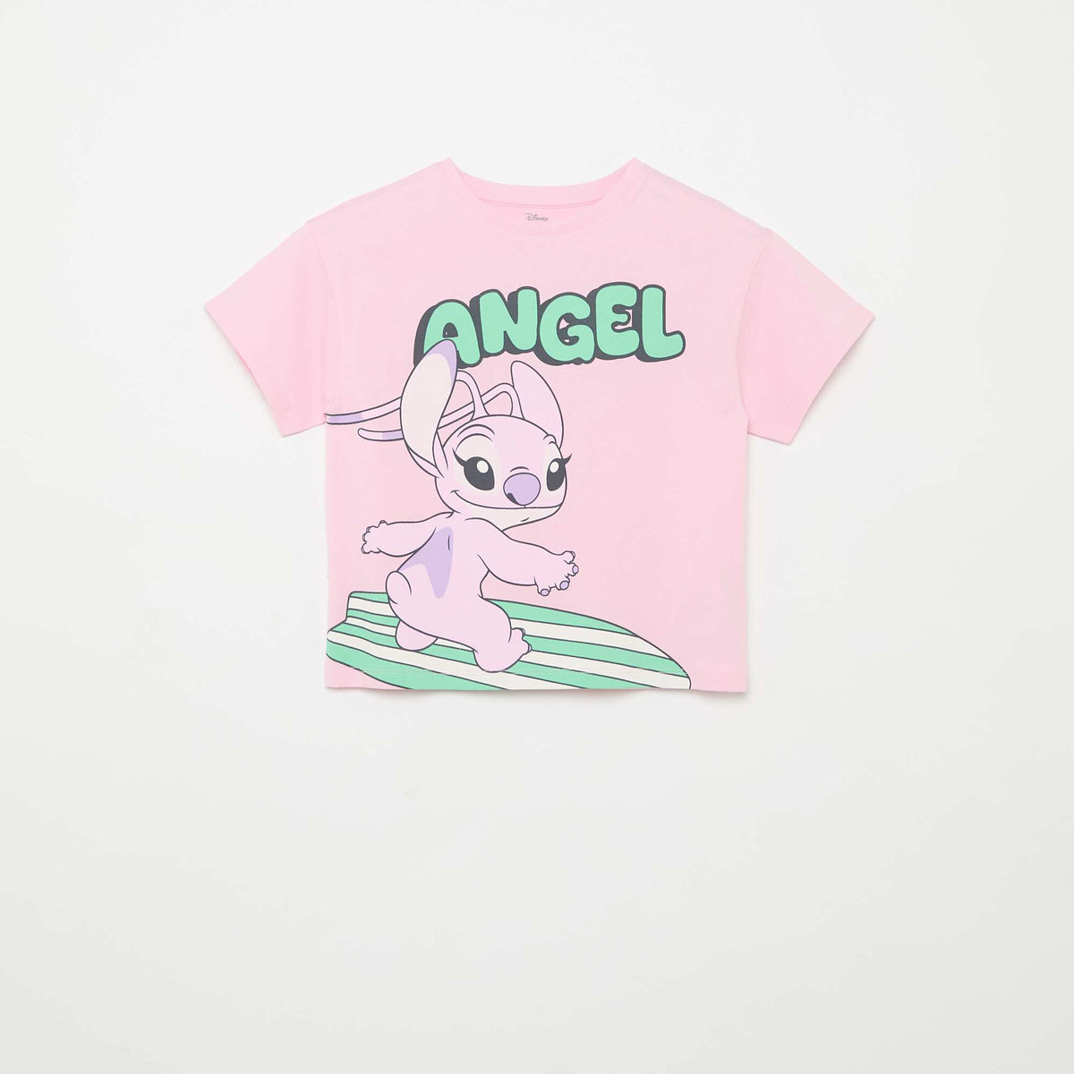 Camiseta \'Disney\' de manga corta ROSA