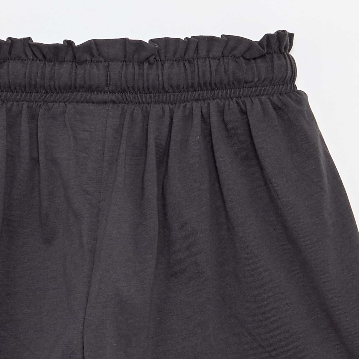 Pantalón corto 'Disney' de punto de algodón NEGRO