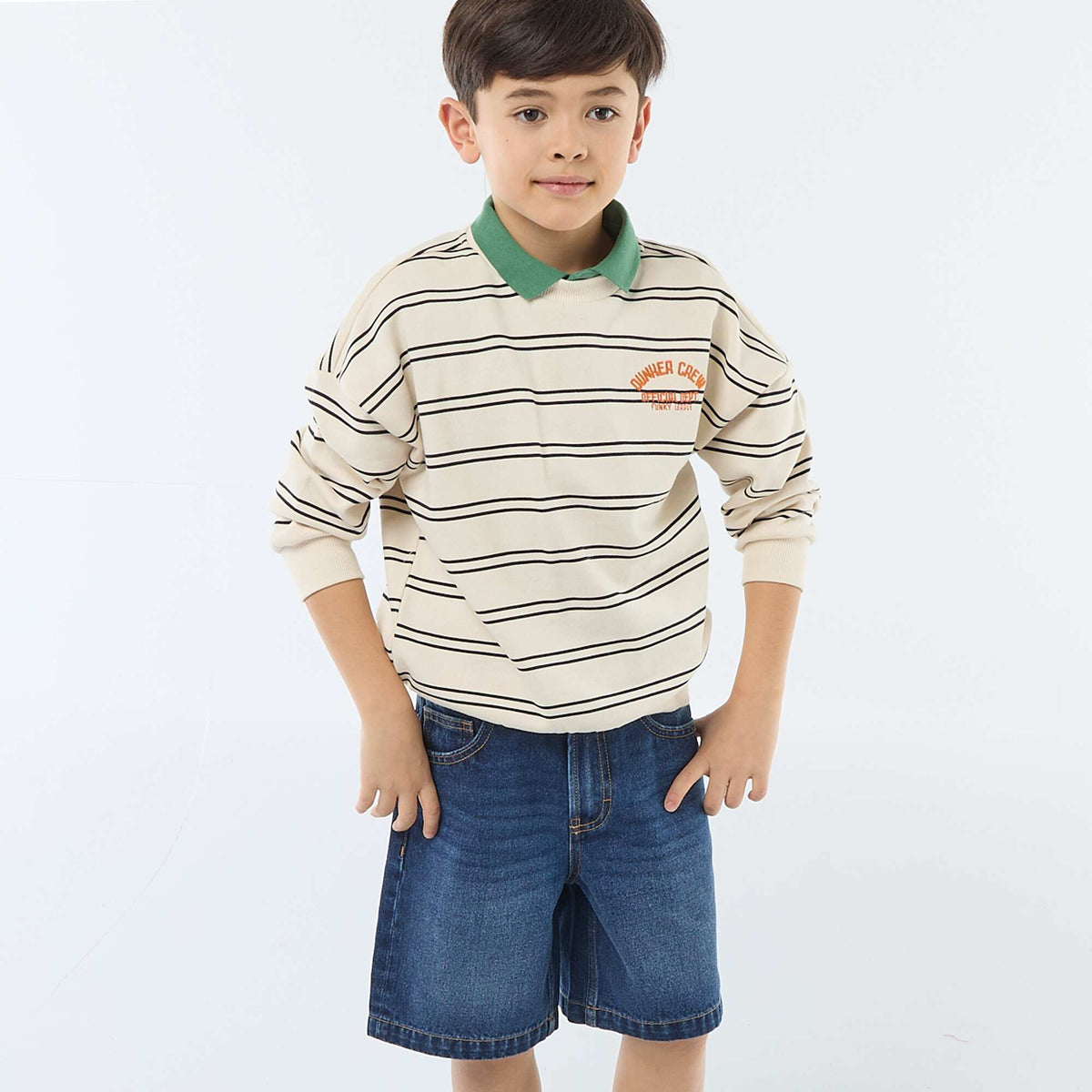 Bermuda jean AZUL