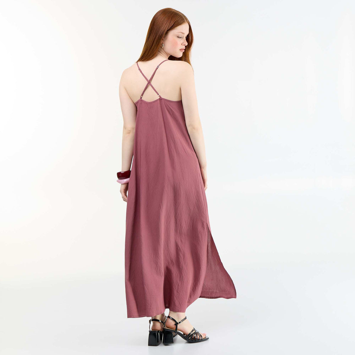 Vestido largo fluido ROSA