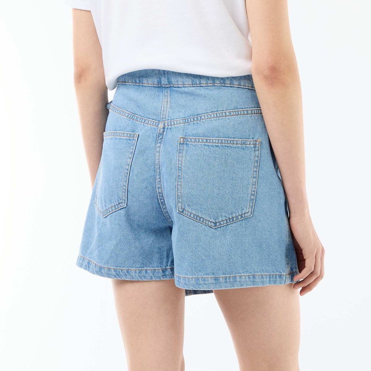 Falda pantalón vaquera AZUL