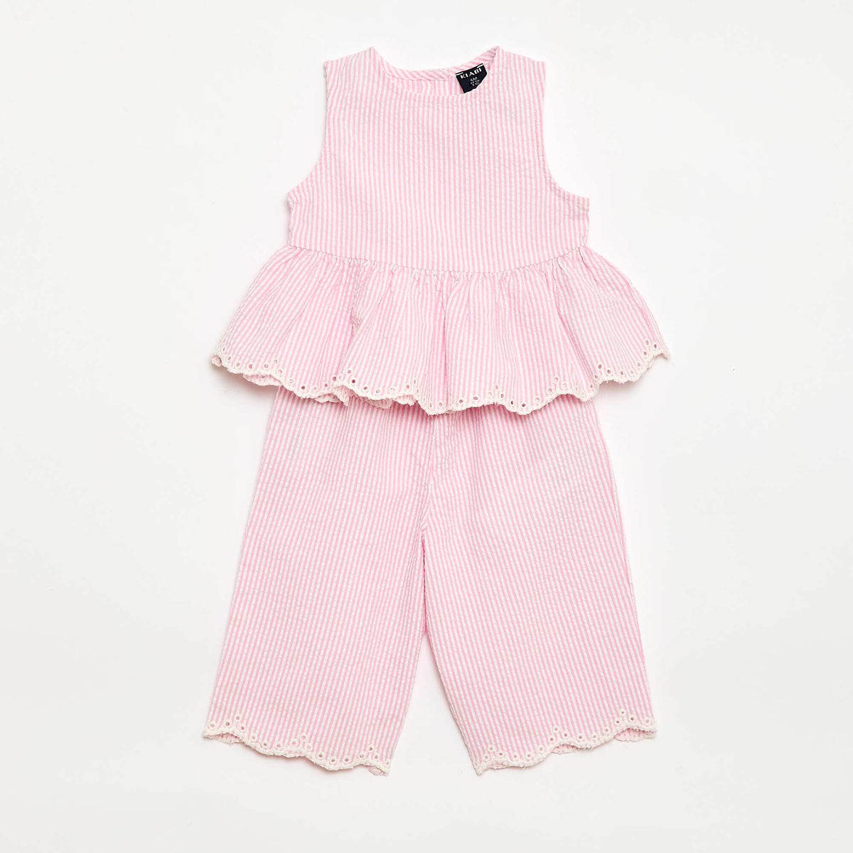 Conjunto blusa + pantalón vichy - 2 piezas ROSA