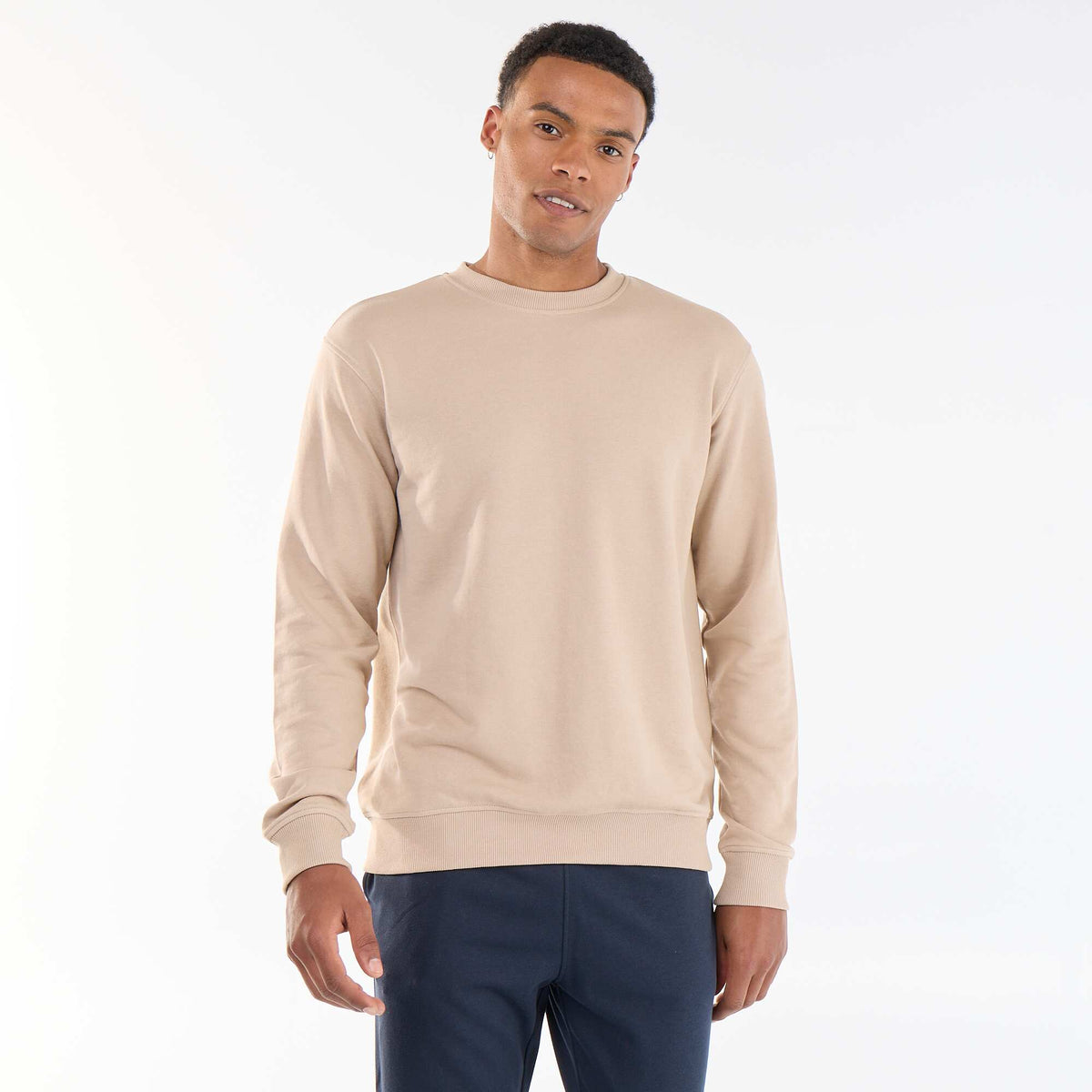 Buzo lisa de felpa francesa BEIGE