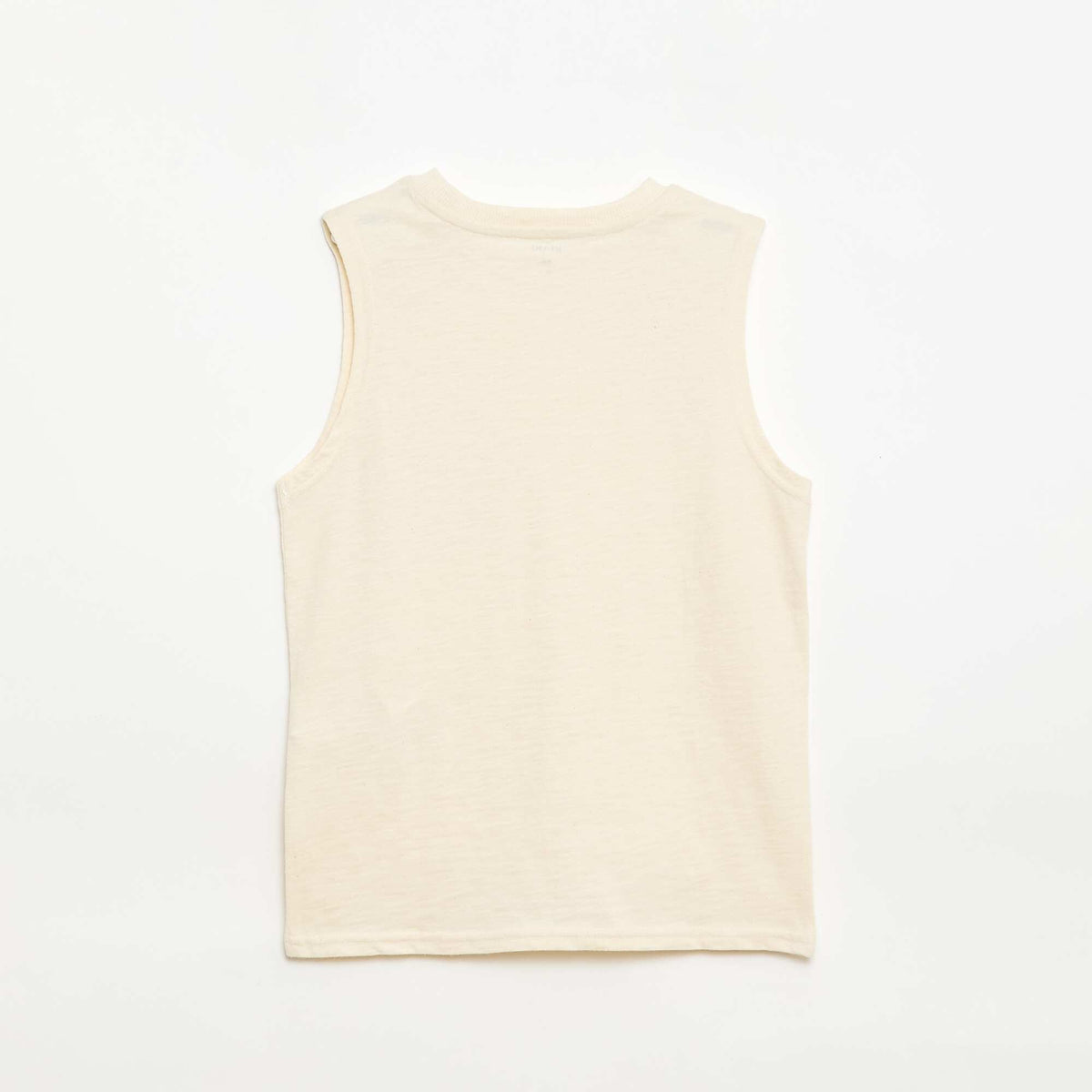 Pack de 2 camisetas de tirantes con bolsillo en el pecho AMARILLO