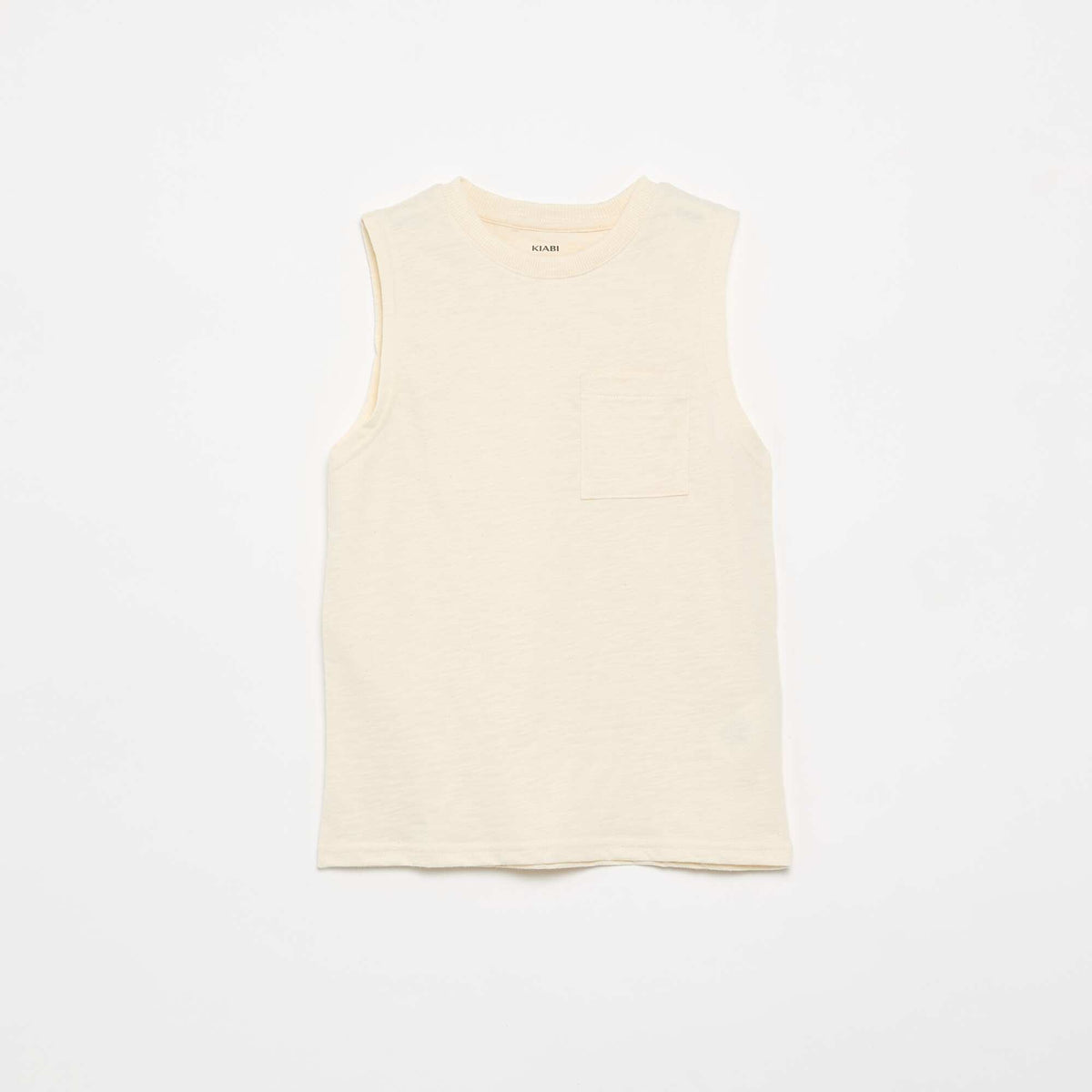 Pack de 2 camisetas de tirantes con bolsillo en el pecho VERDE