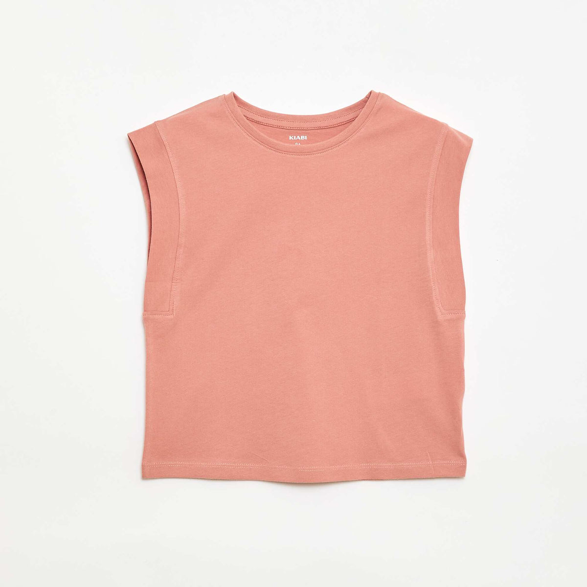 Pack de 2 camisetas de tirantes lisas ROSA