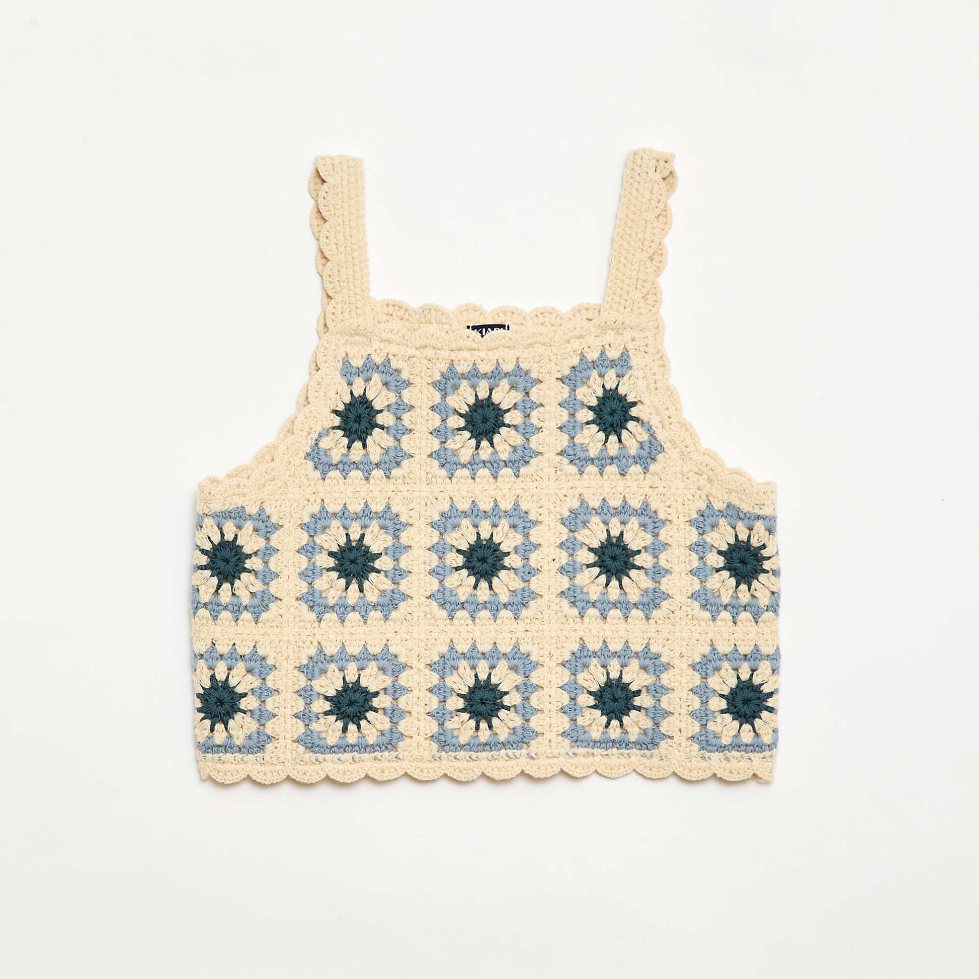 Top de croché BEIGE