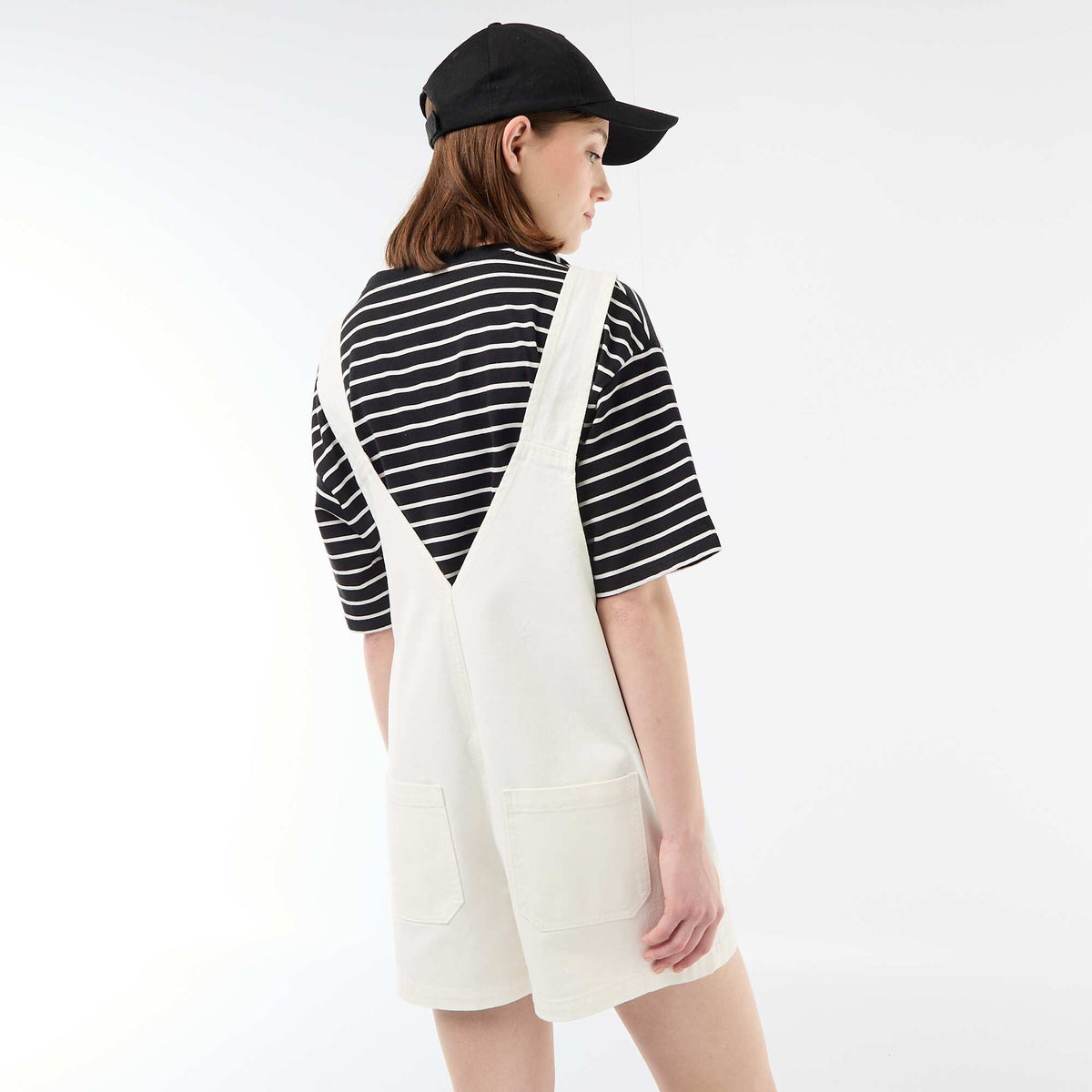 Enterito corto oversize BLANCO