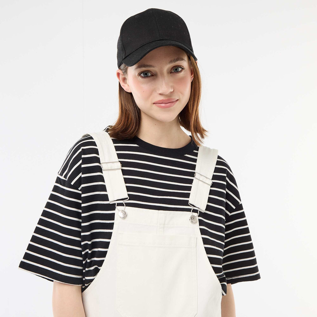 Enterito corto oversize BLANCO