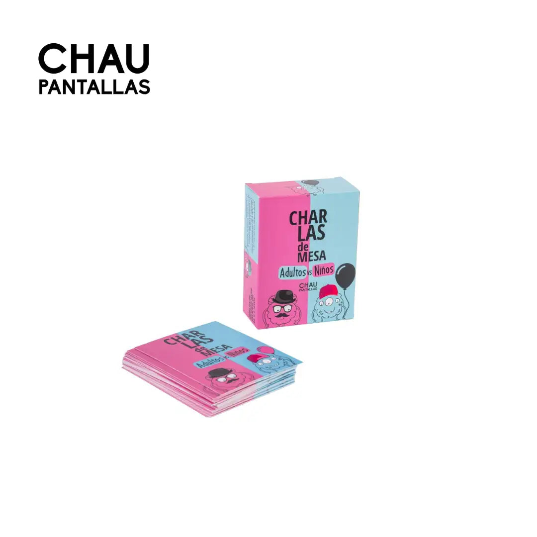 Charlas de Mesa Adultos vs Niños - Juego