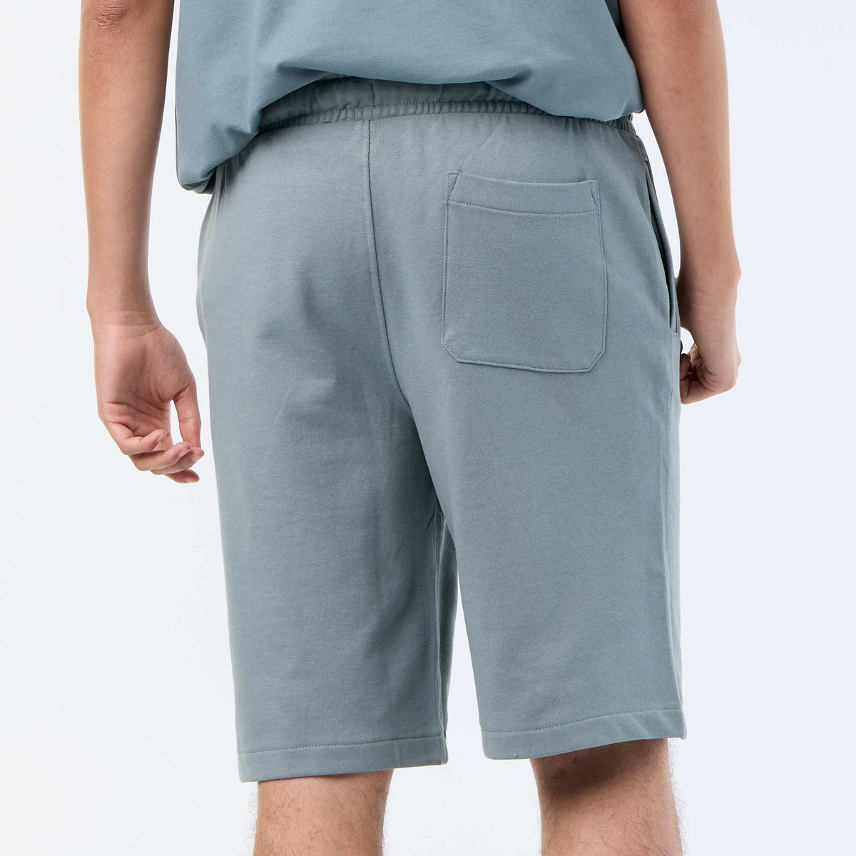 Bermuda de French Terry AZUL
