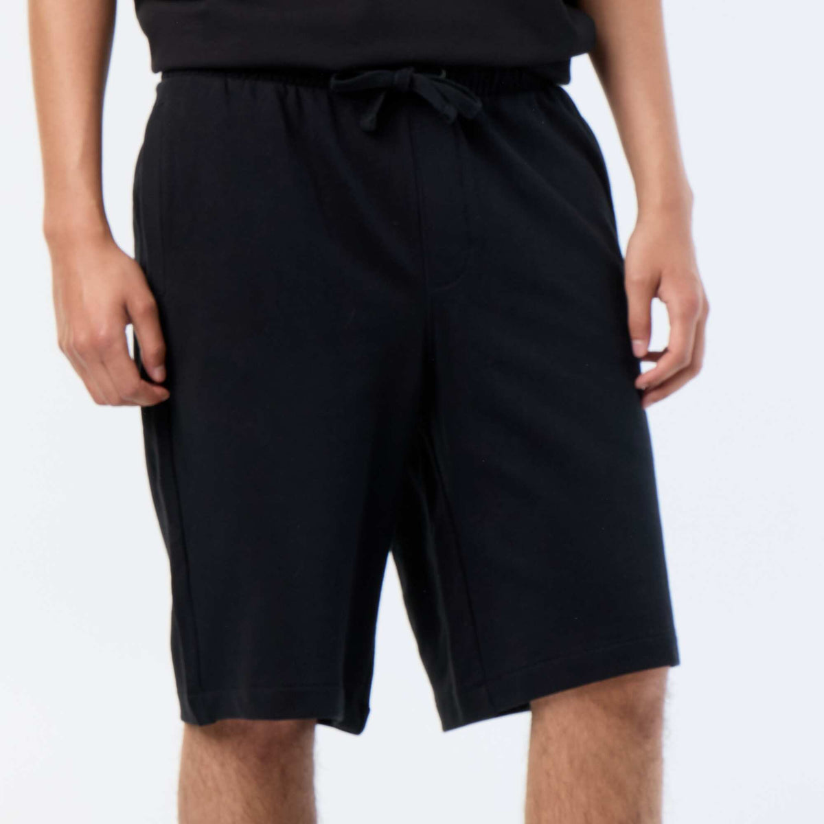 Bermuda de French Terry NEGRO