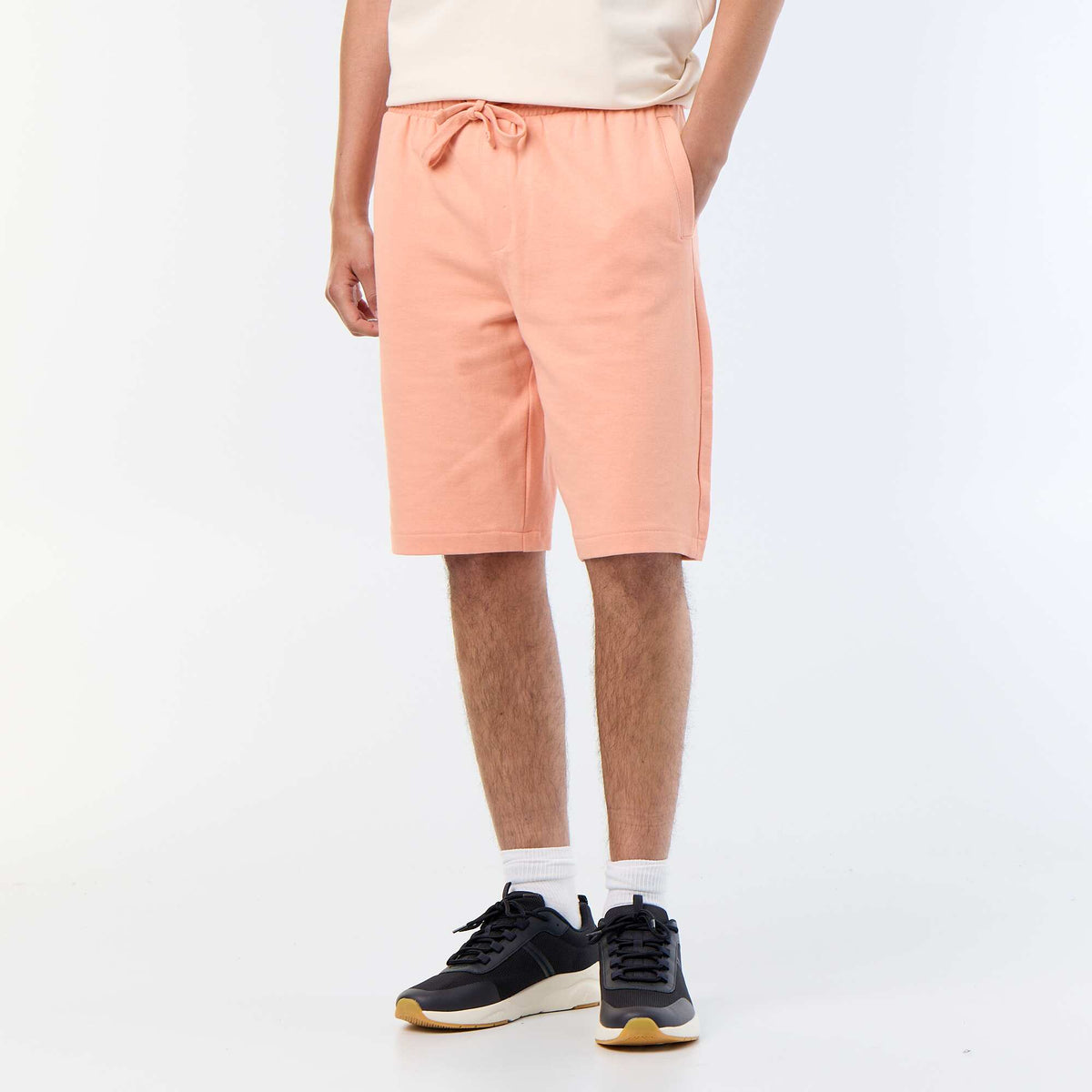Bermuda de French Terry NARANJA