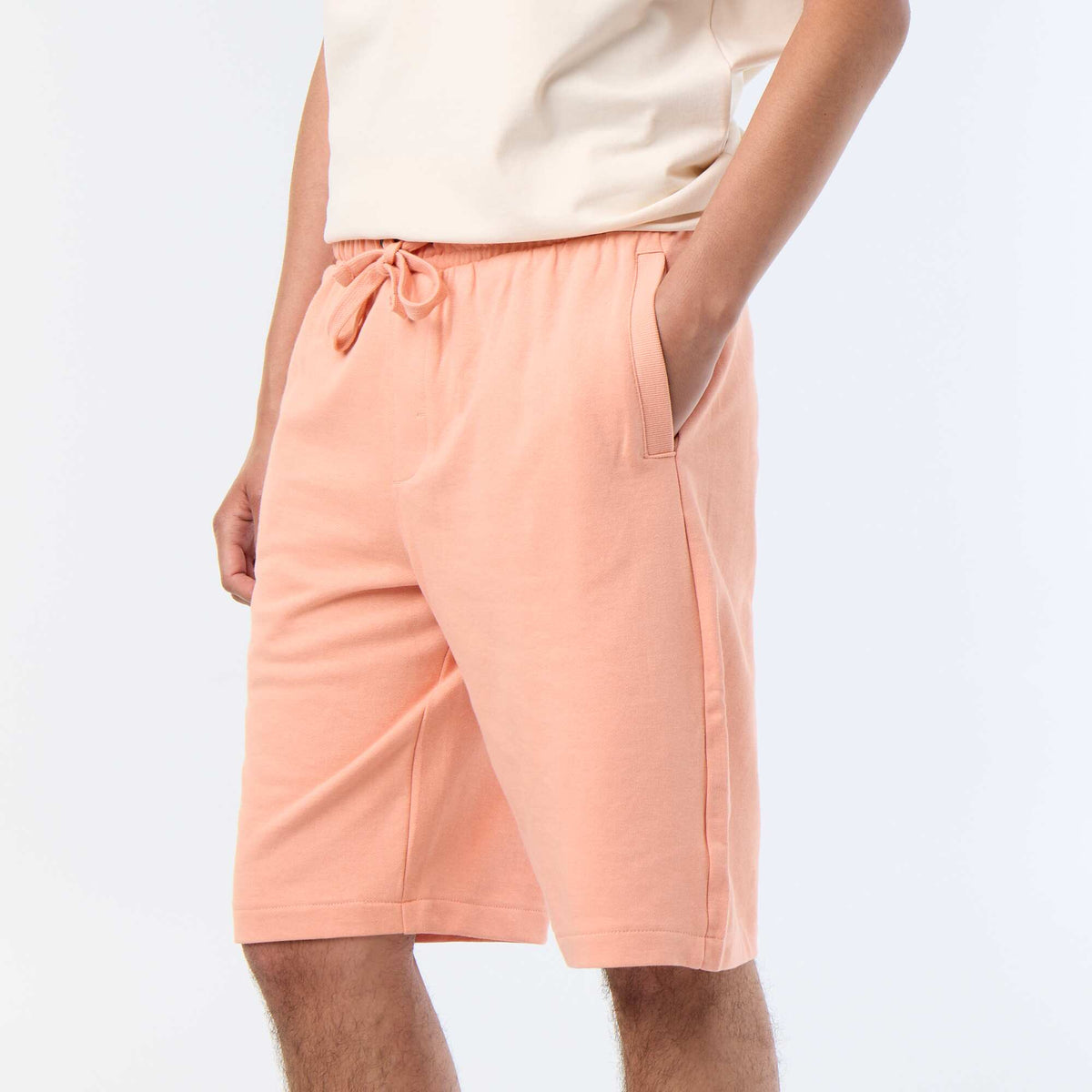 Bermuda de French Terry NARANJA