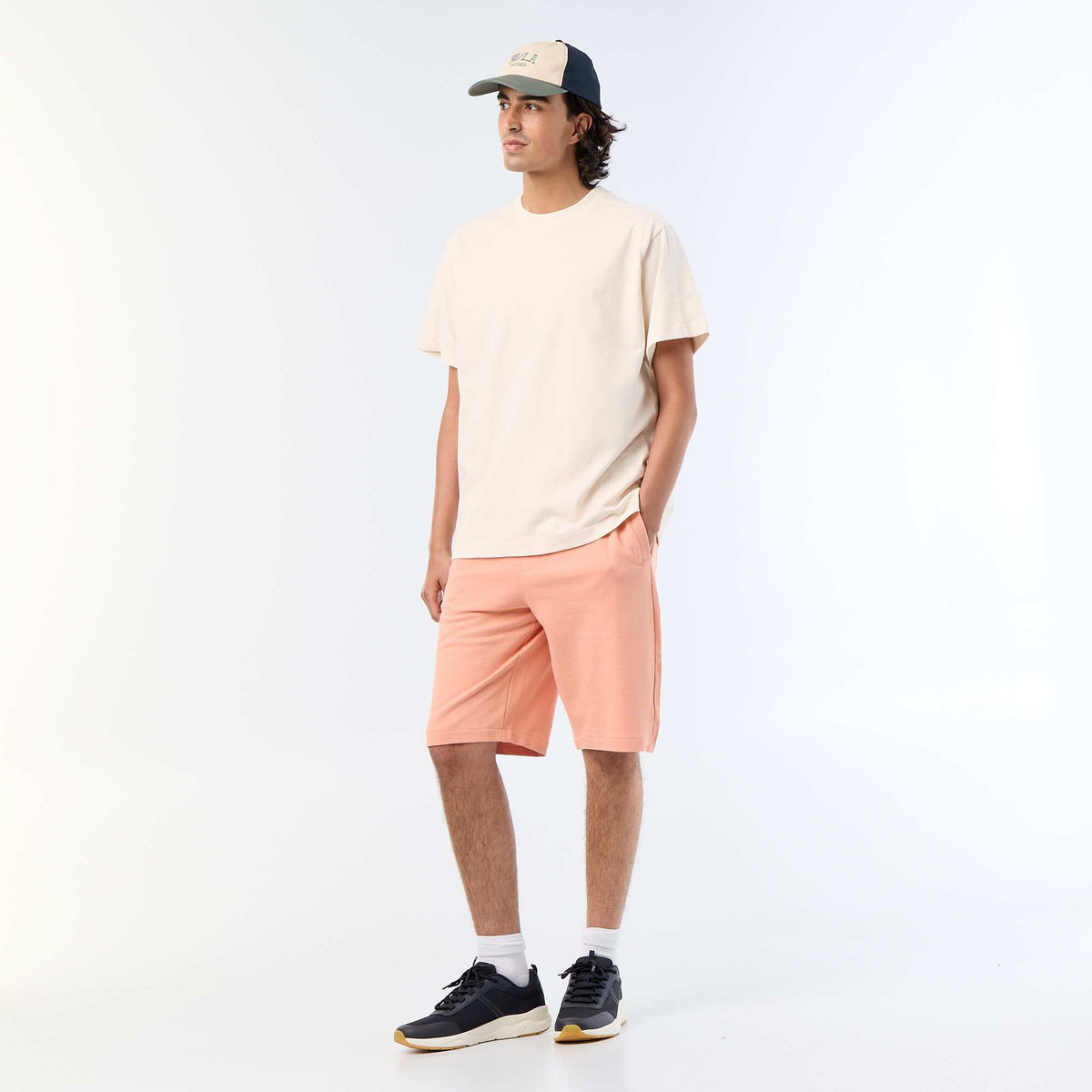 Bermuda de French Terry NARANJA
