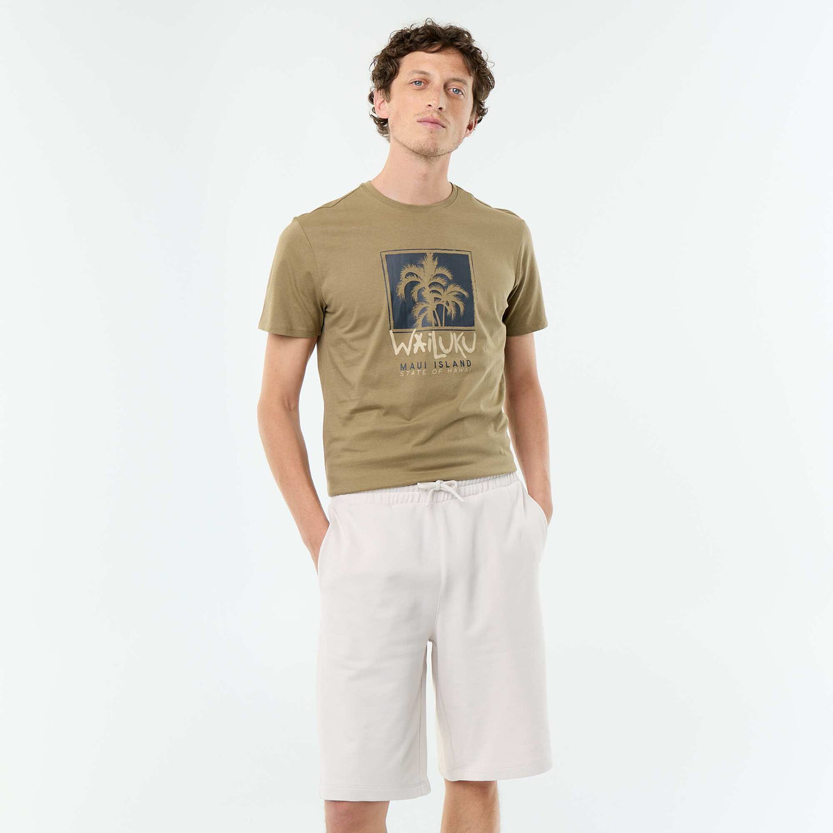 Bermuda de French Terry GRIS