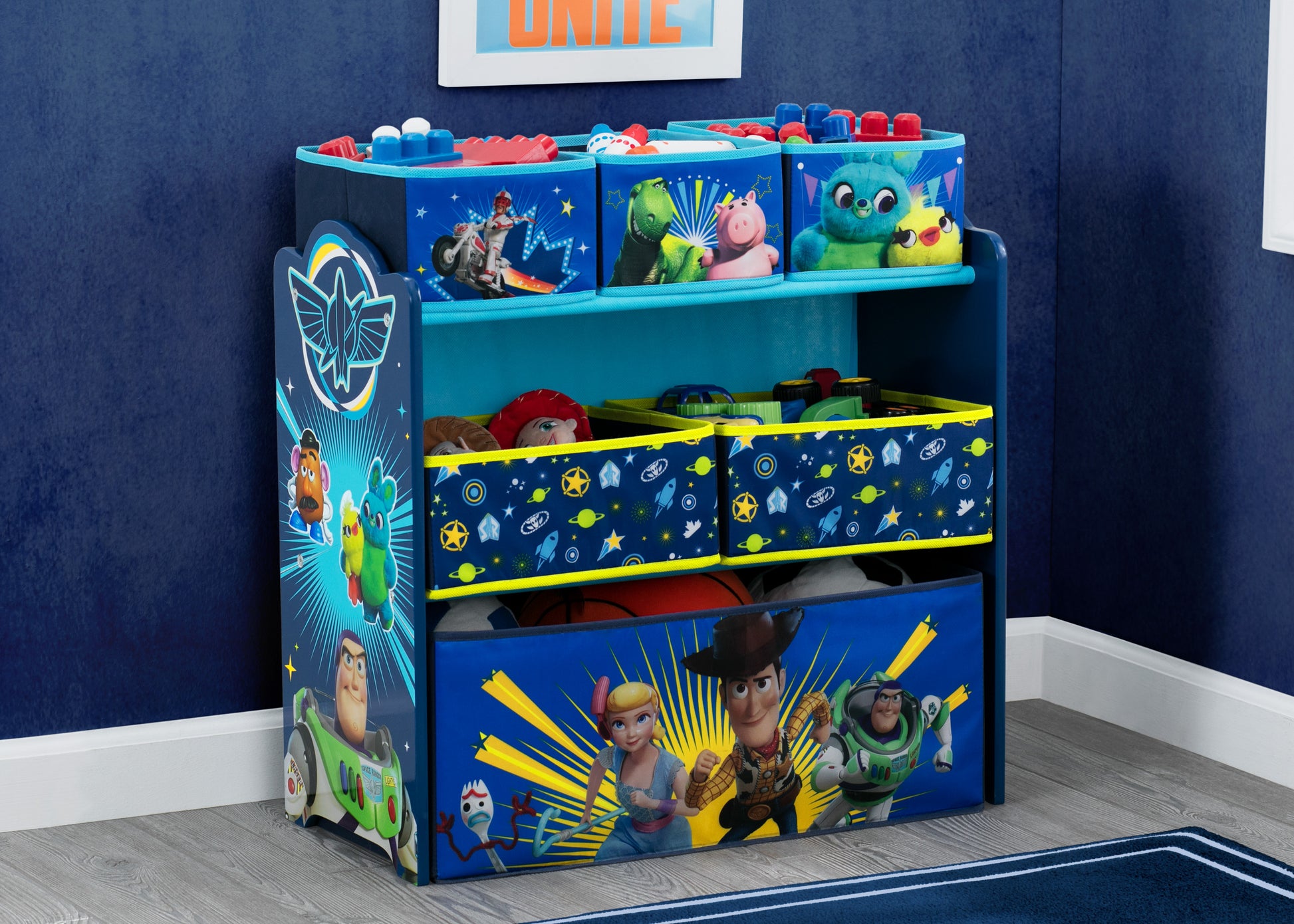 Organizador infantil de 6 contenedores Toy Story