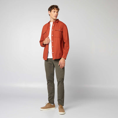 Pantalón chino slim KAKI