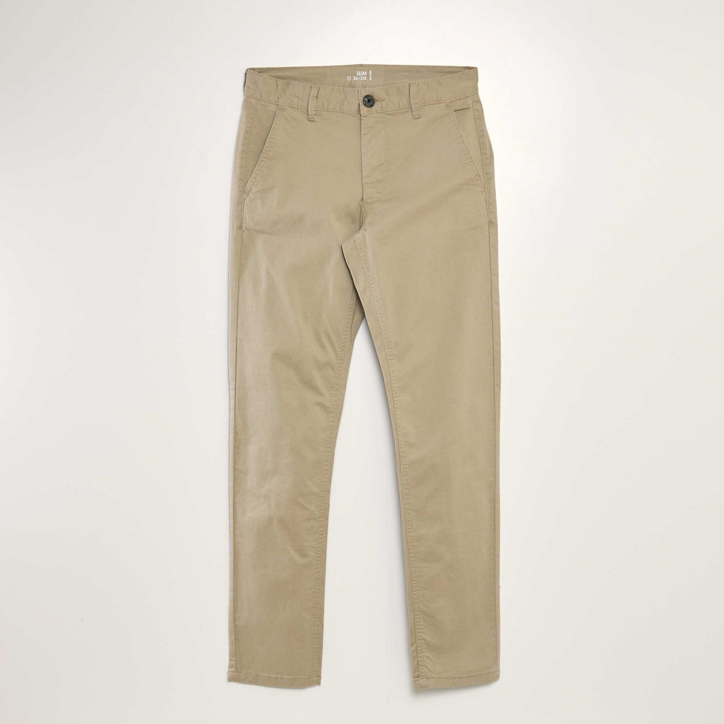 Pantalón chino slim BEIGE