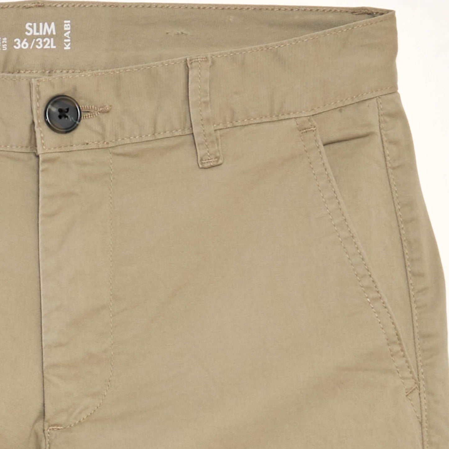 Pantalón chino slim BEIGE