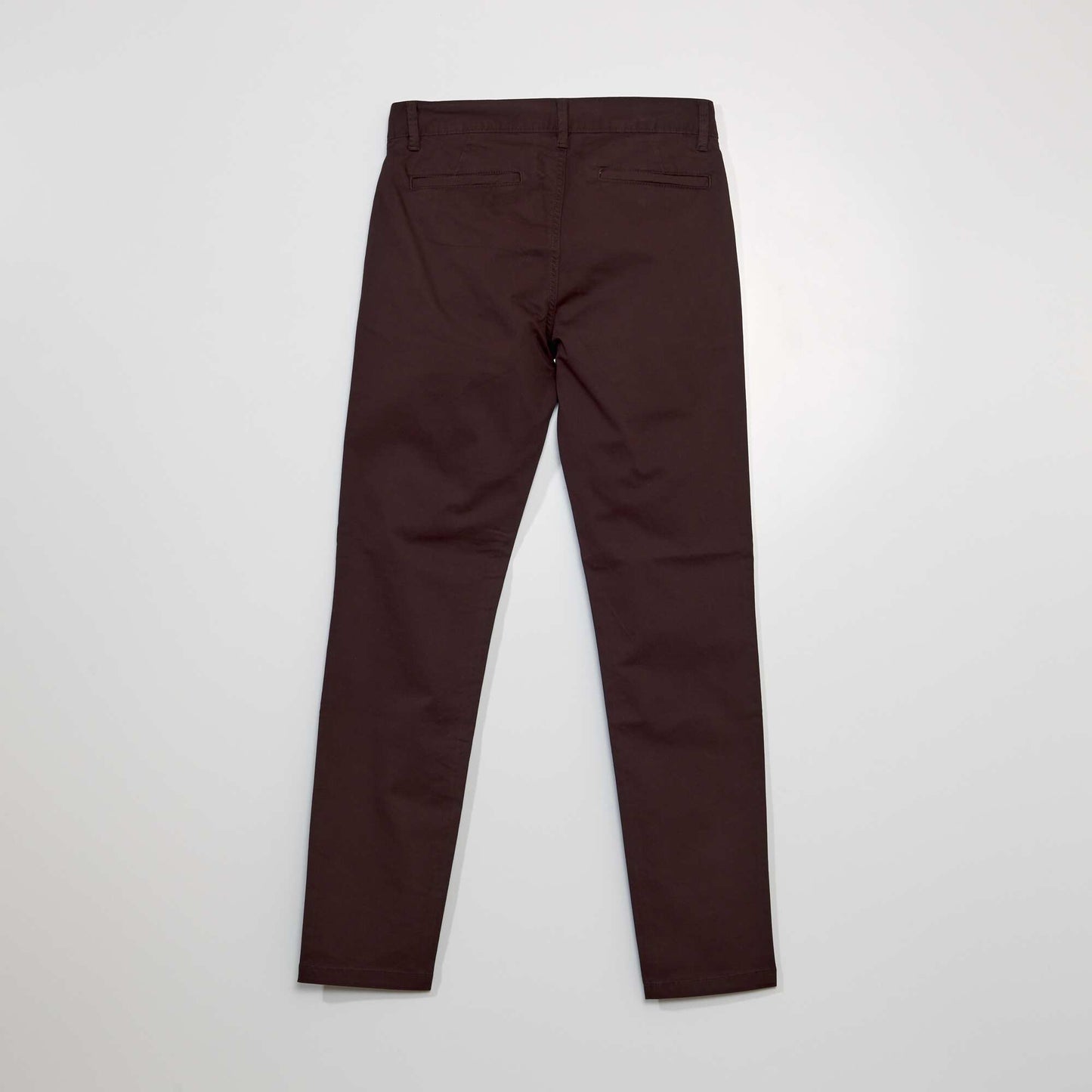 Pantalón chino slim ROJO