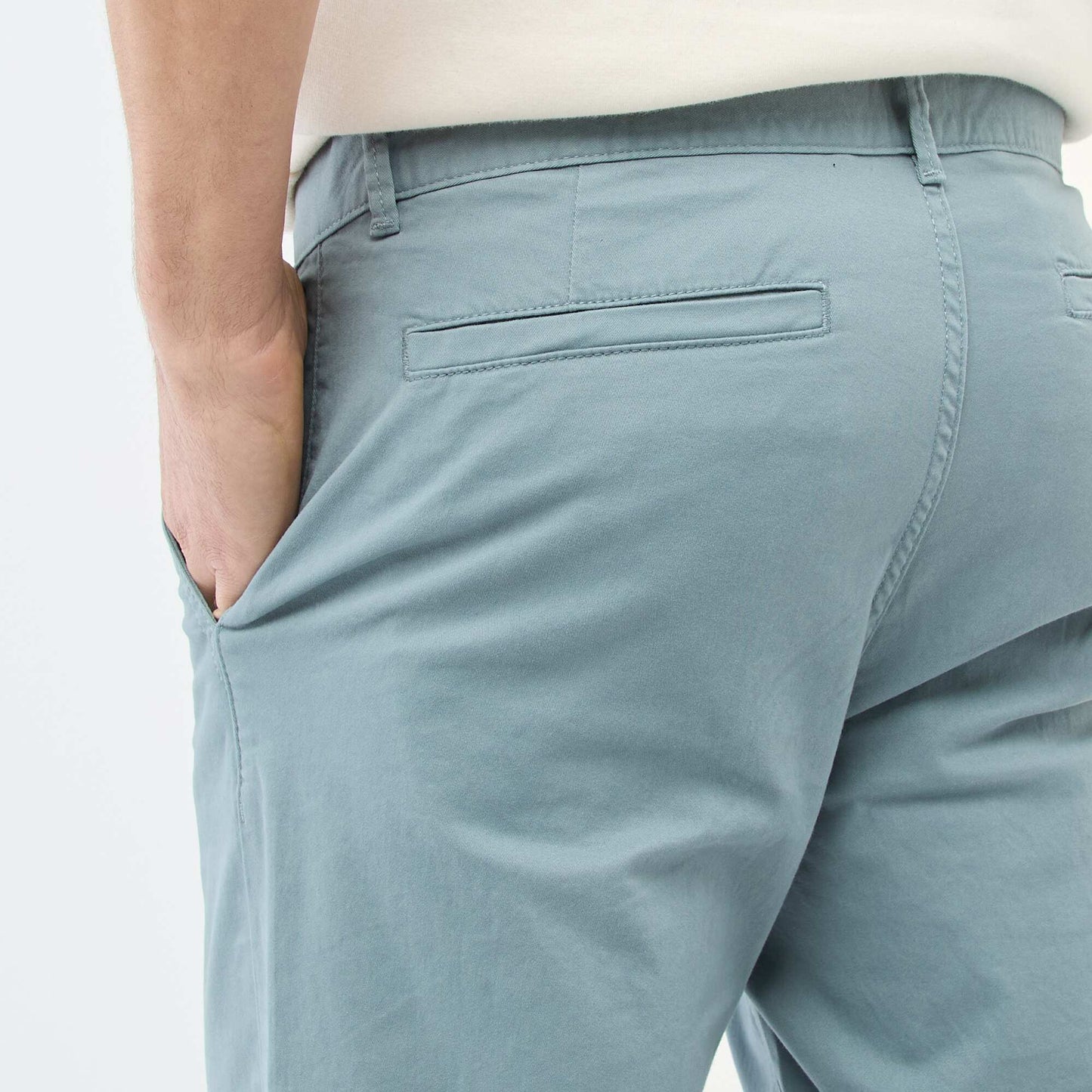 Pantalón chino slim AZUL