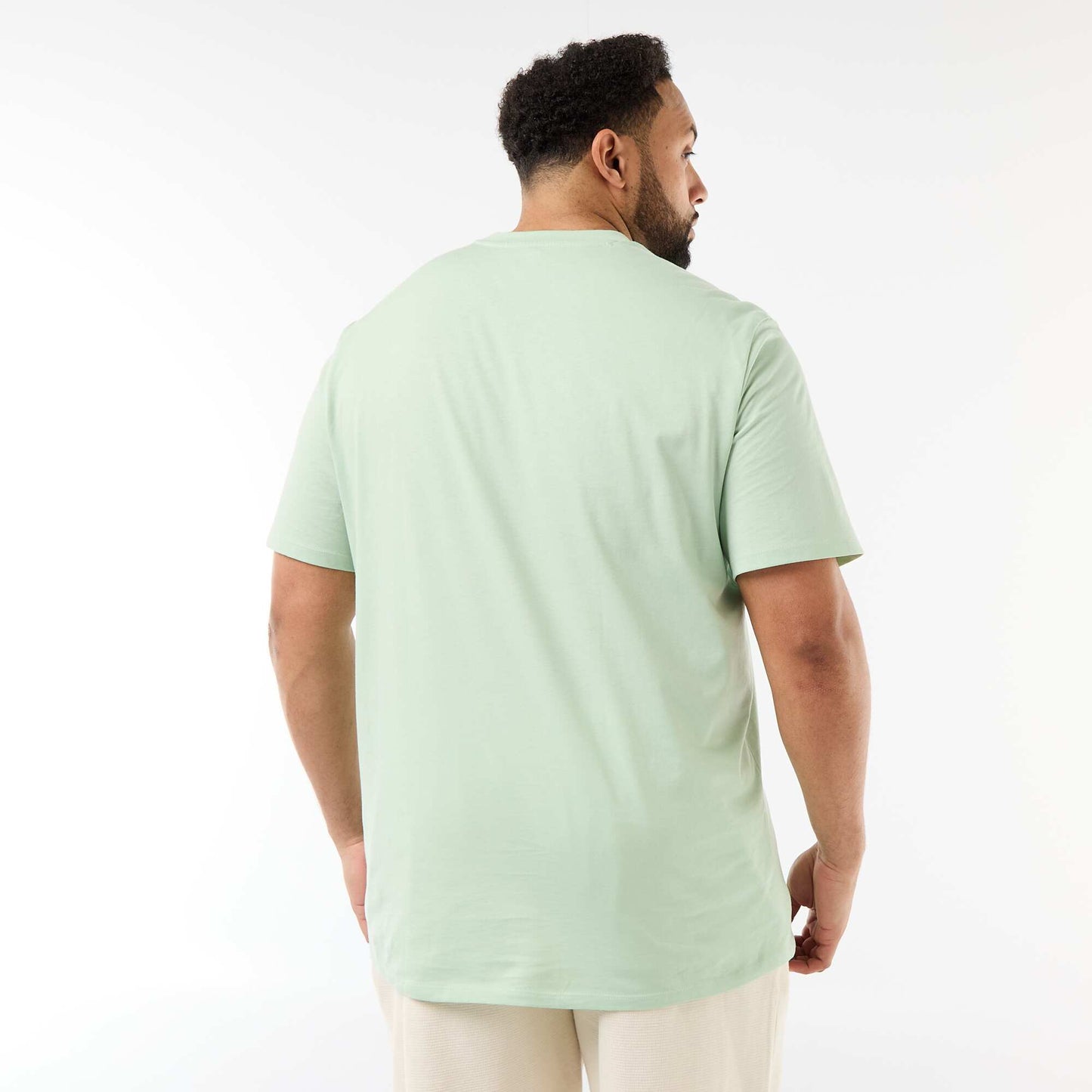 Camiseta de algodón puro VERDE