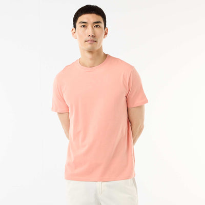 Camiseta recta de punto lisa NARANJA
