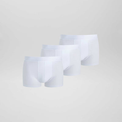 Pack de 3 boxers lisos BLANCO