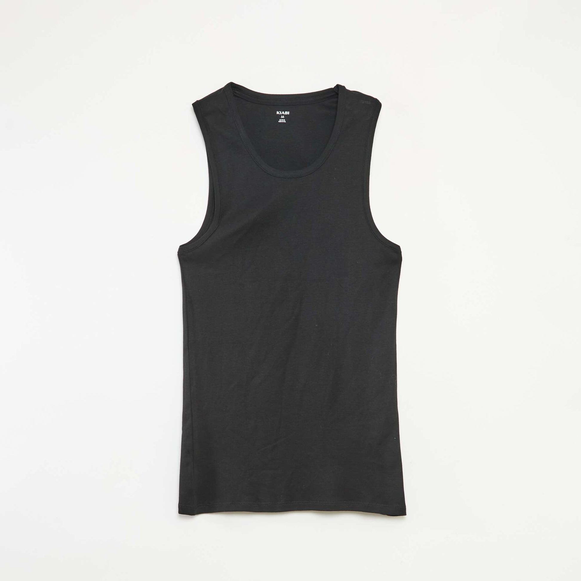 Pack de 2 camisetas de tirantes NEGRO